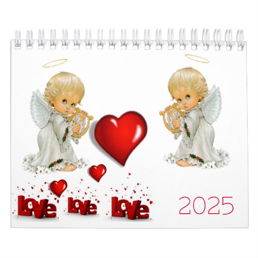 2025 Kalender Engelen Liefde (Hoes)