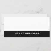 2025 Kalender Feestdagen Rack Kaart Wit (Achterkant)