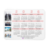 2025 Kalender Foto Kerst Nieuwjaar Corporate Magneet (Horizontaal)