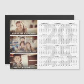 2025 Kalender Gelukkig Nieuwjaar Magnetische Fotok (Voorkant / Achterkant)