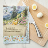 2025 Kalender Handdoek Alpen Bergen Spreuken (Quarter Fold)