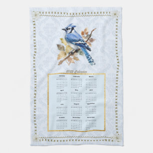 2025 Kalender Handdoek BlueJay