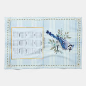 2025 Kalender Handdoek Bluejay 2 (Horizontaal)