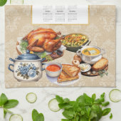 2025 Kalender Handdoek Genade Zegen ons O Heer (Gevouwen)