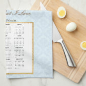 2025 Kalender Handdoek God zegene Amerika Vlag Pop (Quarter Fold)