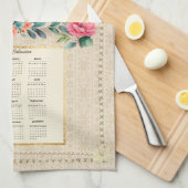 2025 Kalender Handdoek God zegene ons huisje (Quarter Fold)