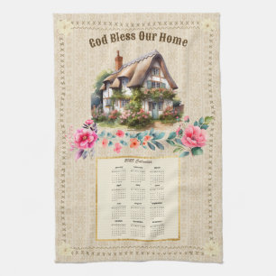 2025 Kalender Handdoek God zegene ons huisje