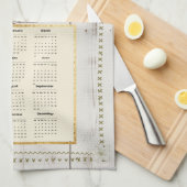 2025 Kalender Handdoek Kardinaal (Quarter Fold)