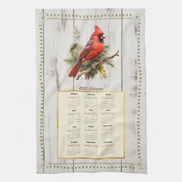 2025 Kalender Handdoek Kardinaal
