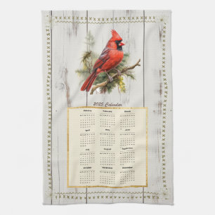 2025 Kalender Handdoek Kardinaal