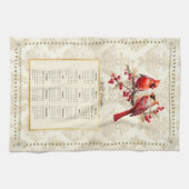 2025 Kalender Handdoek Kardinalen (Horizontaal)