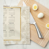 2025 Kalender Handdoek Paard (Quarter Fold)