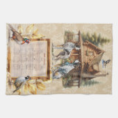 2025 Kalender Handdoek Pointer Honden Hunting Lodg (Horizontaal)