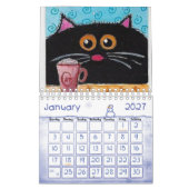 2025 Kalender Kat Kitten Whimsical (Jan 2027)