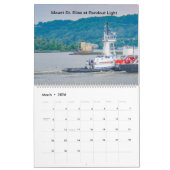 2025 Kalender Kirby ATB Tugs op de Hudson River (Mar 2026)