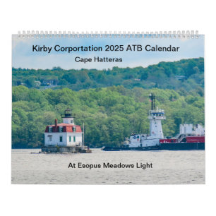2025 Kalender Kirby ATB Tugs op de Hudson River