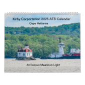 2025 Kalender Kirby ATB Tugs op de Hudson River (Hoes)