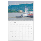 2025 Kalender Kirby ATB Tugs op de Hudson River (Mar 2027)