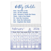 2025 Kalender Maandelijks schema Floral Koe (Feb 2026)