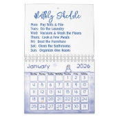 2025 Kalender Maandelijks schema Floral Koe (Jan 2026)