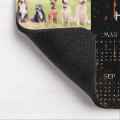 2025 Kalender Magnet Pet Dog Kind Custom Foto Muismat (Hoek)