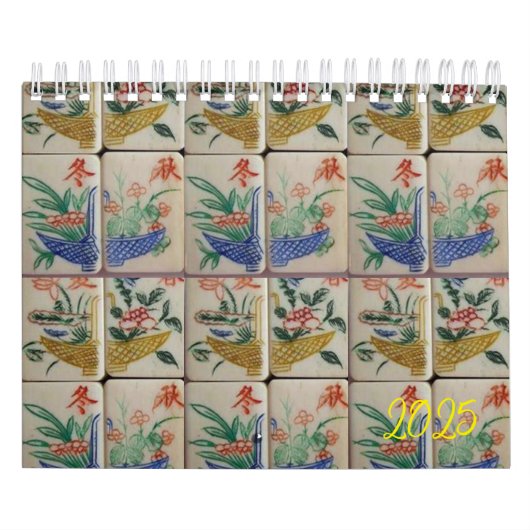 2025 Kalender Mahjong (Hoes)