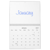 2025 Kalender met feestdagen (Jan 2027)