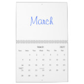 2025 Kalender met feestdagen (Mar 2027)