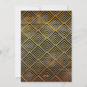 2025 Kalender Modern Family 12 Foto Zwart Goud Feestdagenkaart (Achterkant)