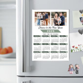 2025 Kalender Modern Sage Green 2 Foto Magnetisch