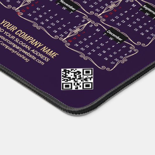 2025 Kalender Nativity Manger O Holy Night Script Bureaumat (Hoek)