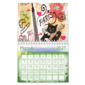 2025 Kalender Parijs Frankrijk Cat Kitten (Mar 2027)