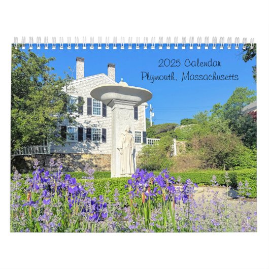 2025 Kalender Plymouth Massachusetts (Hoes)