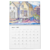 2025 Kalender Roseann Meserve Waterverf Artiest (Mar 2027)
