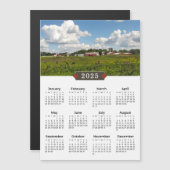 2025 Kalender Schilderachtig Boerderij Magneet (Voorkant / Achterkant)