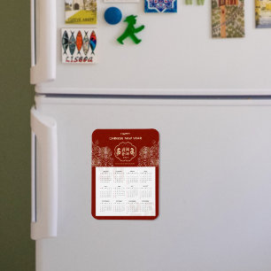2025 Kalender Slang Chinees Nieuwjaar Magneet