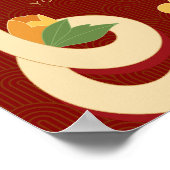 2025 Kalender Slang Chinees Nieuwjaar Poster (Hoek)