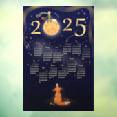 2025 Kalender Sticker De Kleine Prins Kalender. (Vel 3)