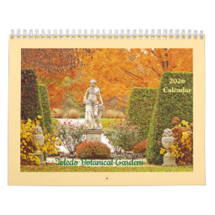 2025 KALENDER/TOLEDO (OHIO) BOTANISCHE TUIN/HERFST KALENDER