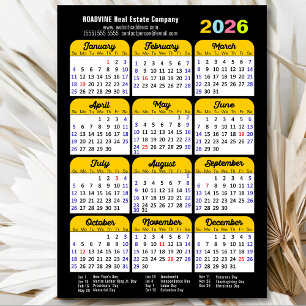 2025 Kalender US Feestdagen Eenvoudig Zakelijk Mag