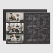 2025 Kalender Vakantie Nieuwjaar Magnetische Fotok (Voorkant / Achterkant)