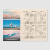 2025 Kalender Vakantie Nieuwjaar Magnetische Fotok (Voorkant)