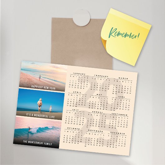 2025 Kalender Vakantie Nieuwjaar Magnetische Fotok