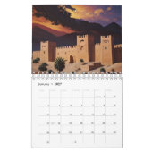 2025 Kalender van de Kasbahs van Zuid-Marokko (Jan 2027)