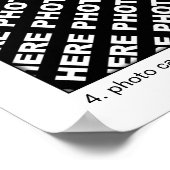 2025 Kalender Voeg 4 foto's poster 24x32in (Hoek)