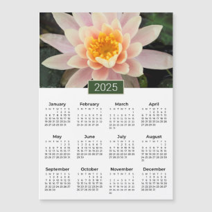 2025 Kalender Water Lily Fotomagneet