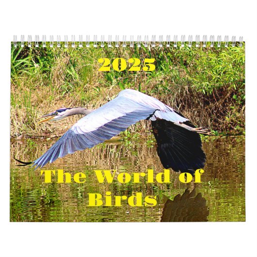 2025 Kalender Wereld van de Vogels (Hoes)