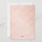 2025 Kalender Zakelijk Elegant Roze Minimalist Feestdagenkaart (Achterkant)