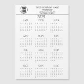 2025 Kalender Zakelijke Logo Tekst | Willekeurige  (Voorkant)