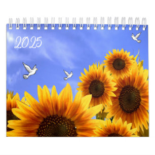 2025 Kalender Zonnebloem